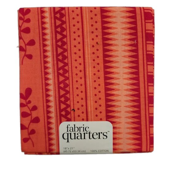 Cotton Fabric Quarters Lot of Five 18" X 21" Batik & Bandana NWT Quilting Sewing - Picture 2 of 7